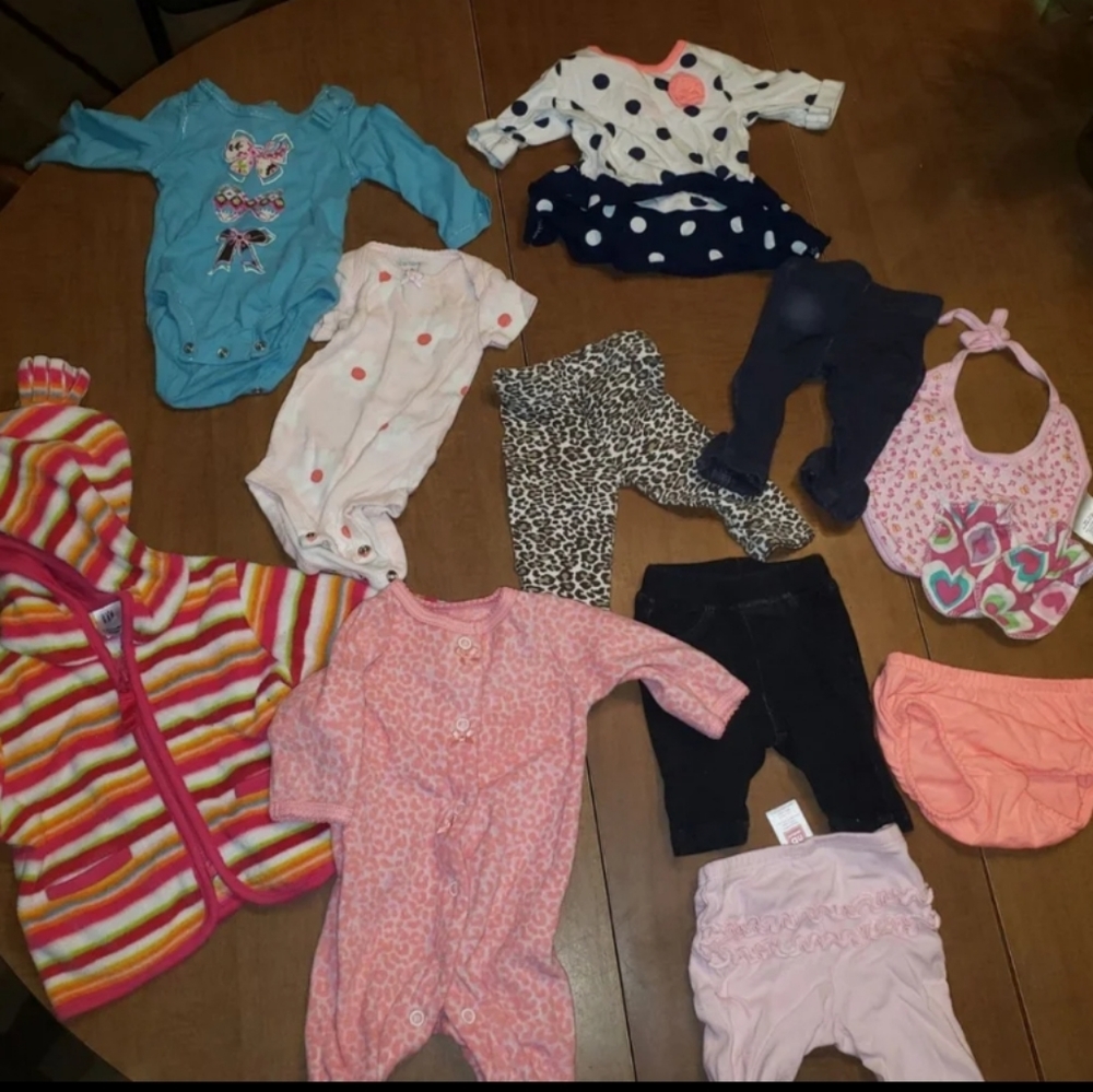 Newborn Girl Clothes Bundle
